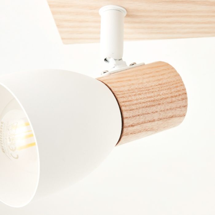 Spot plafond blanc rustique, Tyrone