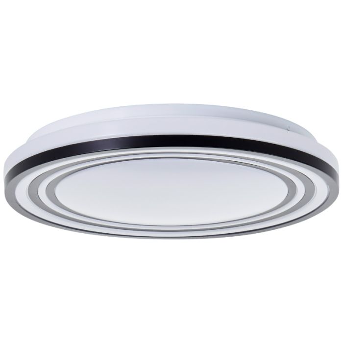 Plafonnier noir moderne, Merlijn, 24W, 3000K LED
