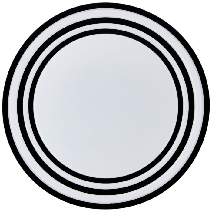 Plafonnier noir moderne, Merlijn, 24W, 3000K LED