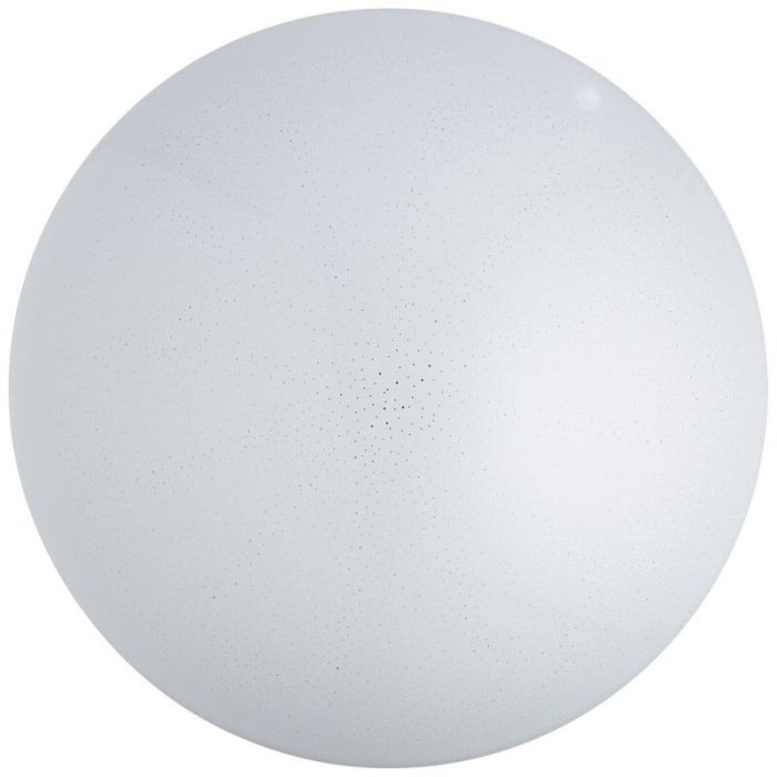 Plafonnier blanc design, Djalissa, 60W, blanc chaud à froid réglable LED, avec télécommande