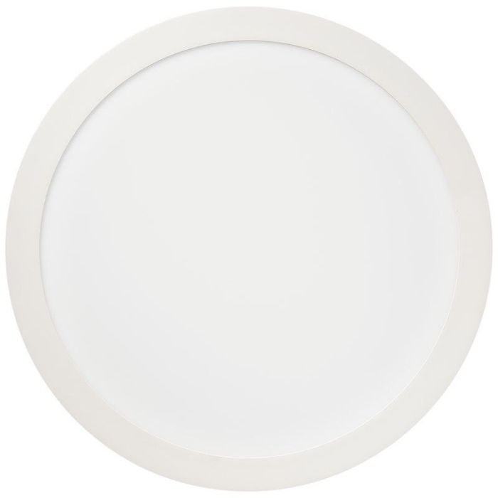 Lampe plafond blanche moderne, Bonny, 24W, couleur réglable LED, avec télécommande