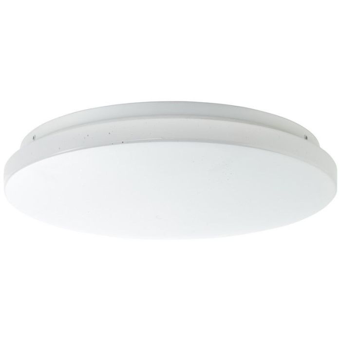 Lampe plafond blanche moderne, Julie, 18W, 3000K LED
