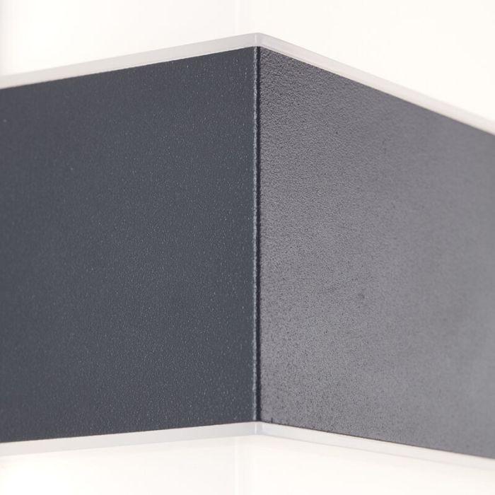 Applique extérieur avec détecteur de mouvement anthracite moderne, Birol, 7,5W, 4000K LED, IP44