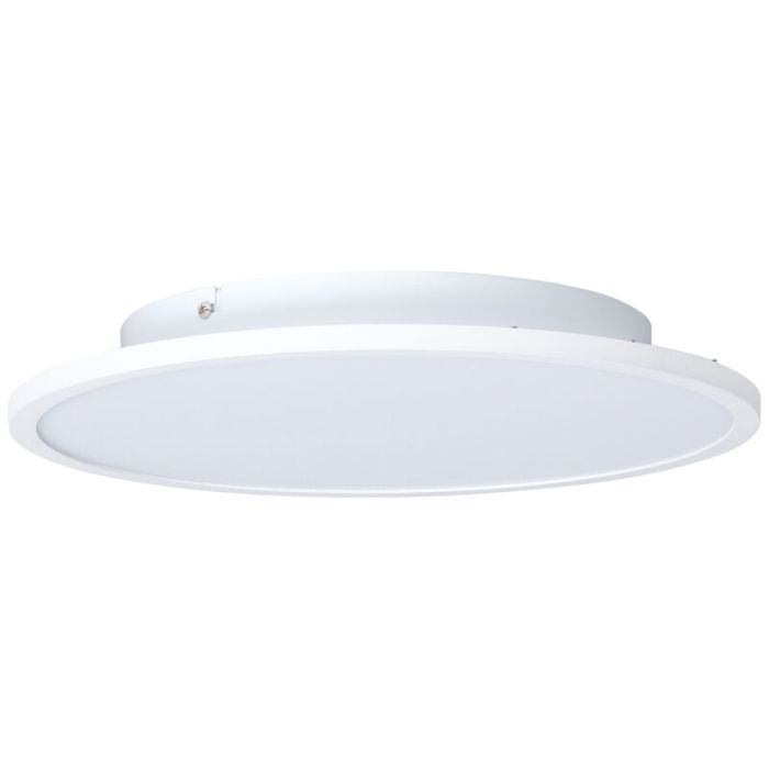 Panneau LED plafonnier blanc moderne, Bojan, 24W, 4000K LED