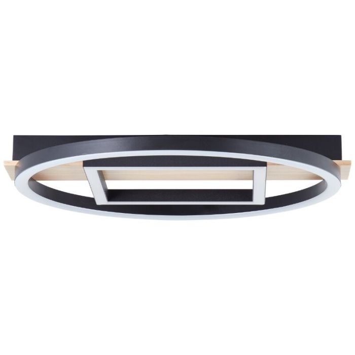Lampe plafond marronne design, Konrad, 20W, 3000K LED