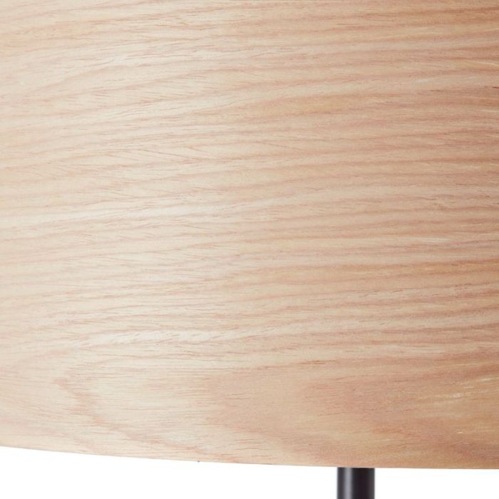 Lampadaire en bois beige, Enna, avec interrupteur