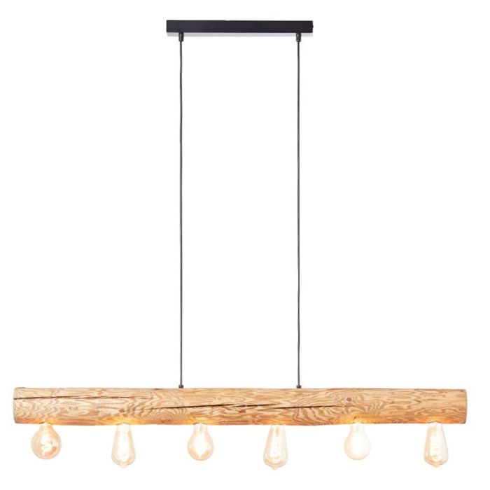 Suspension en bois marronne, Sibren