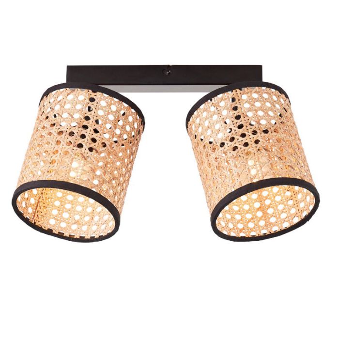 Spot plafond beige rustique, Emmelie