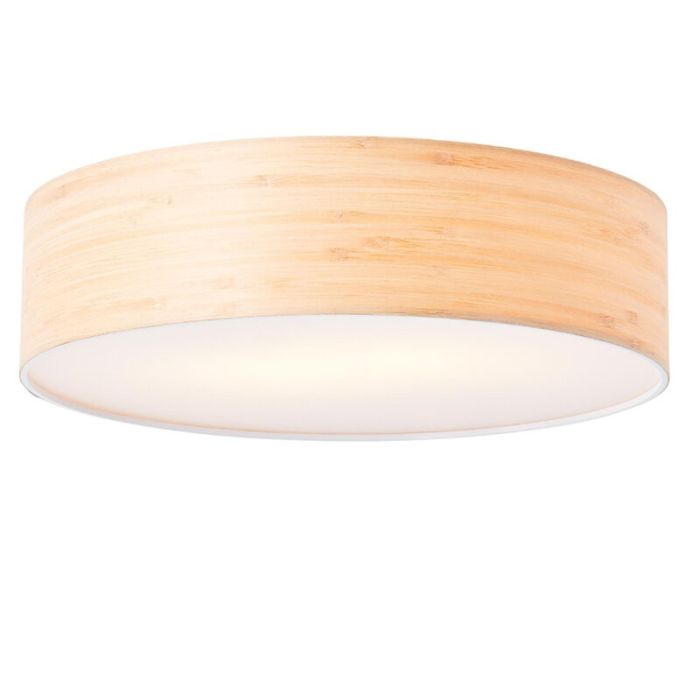 Lampe plafond en bois beige, Enna