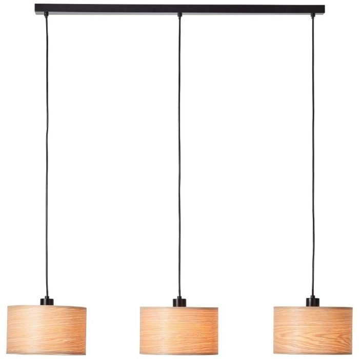 Suspension en bois beige, Enna