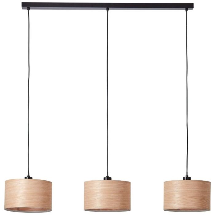 Suspension en bois beige, Enna