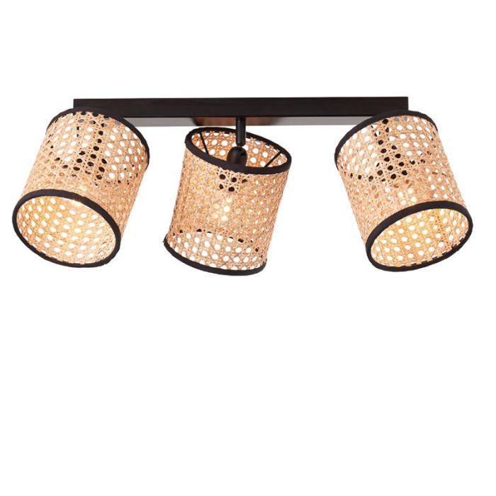 Spot plafond beige rustique, Emmelie