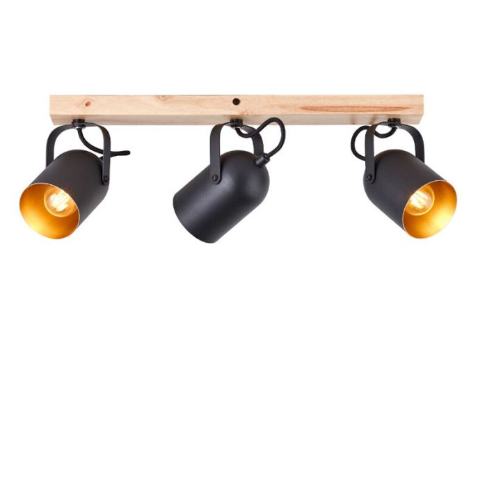 Spot plafond en bois doré, Veroniek