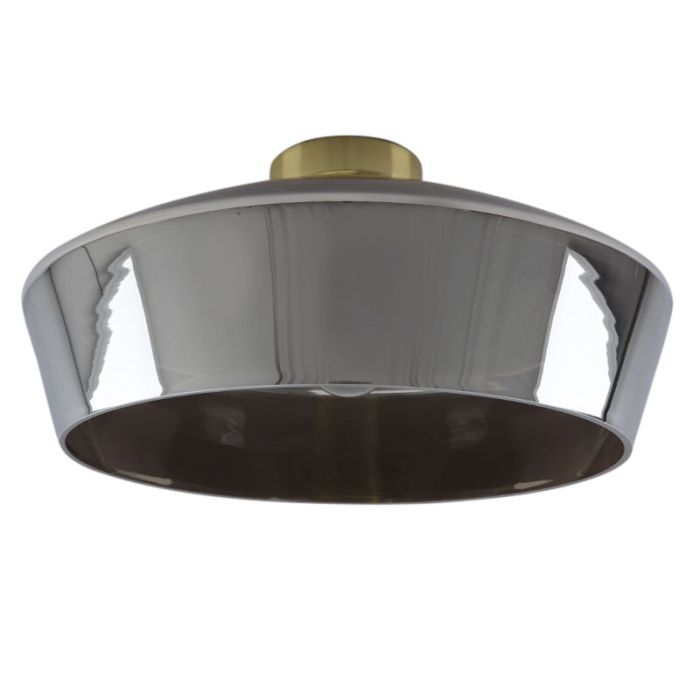 Lampe plafond dorée design, Manus