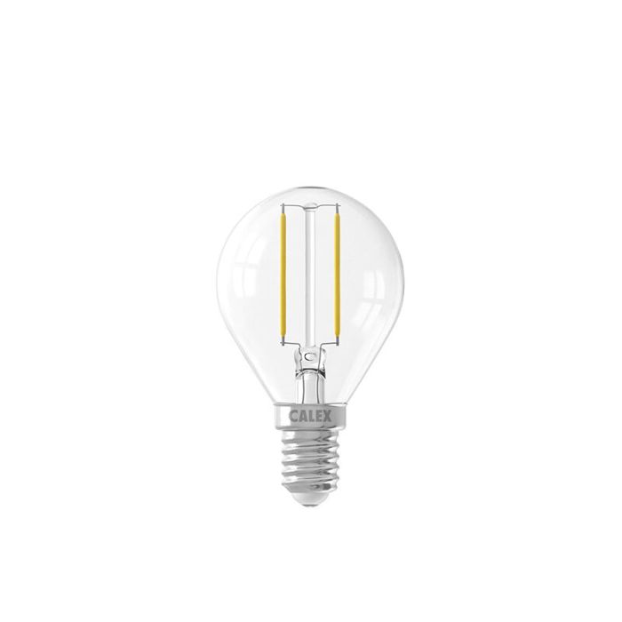 Lampe à bille à LED Calex, E14, 2W, 2700K (blanc très chaud)