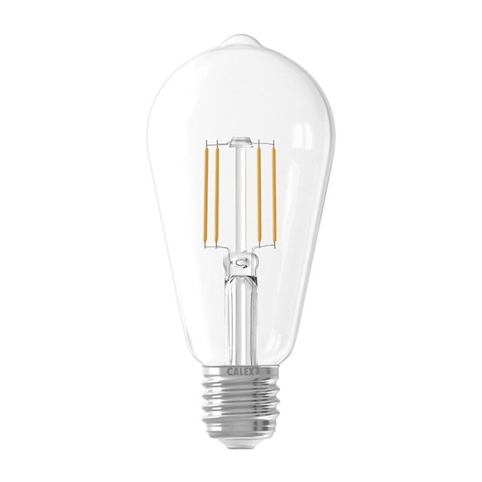 Calex LED Edison Lamp, E27, 6W, 2700K (Blanc très chaud)