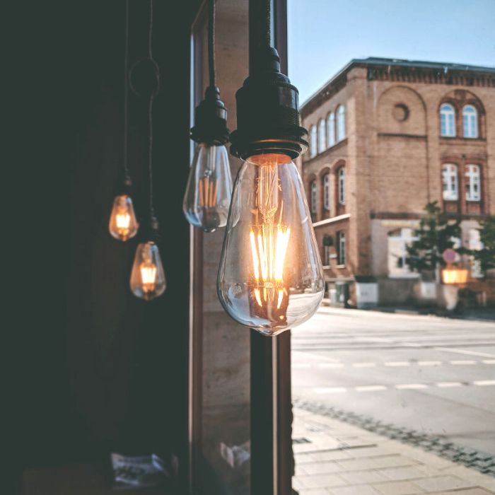 Calex LED Edison Lamp, E27, 6W, 2700K (Blanc très chaud)