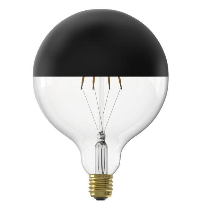 Calex ampoule calotte E27 gradable noir, 4W, 1800K