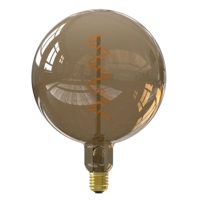 Calex ampoule filament E27 gradable Kalmar, marron, 5W, 1800K