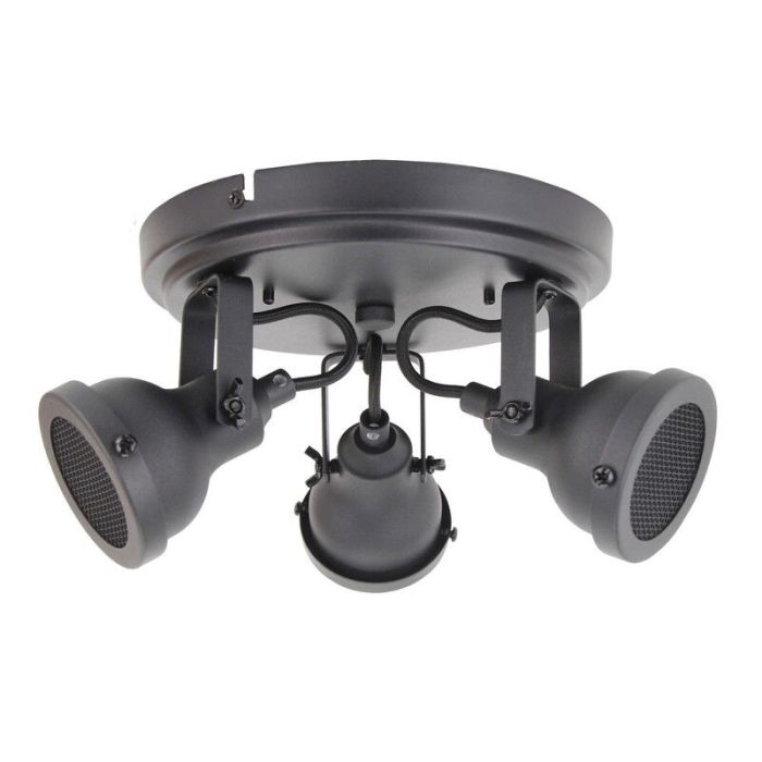 Spot plafond noir industriel, Chesney