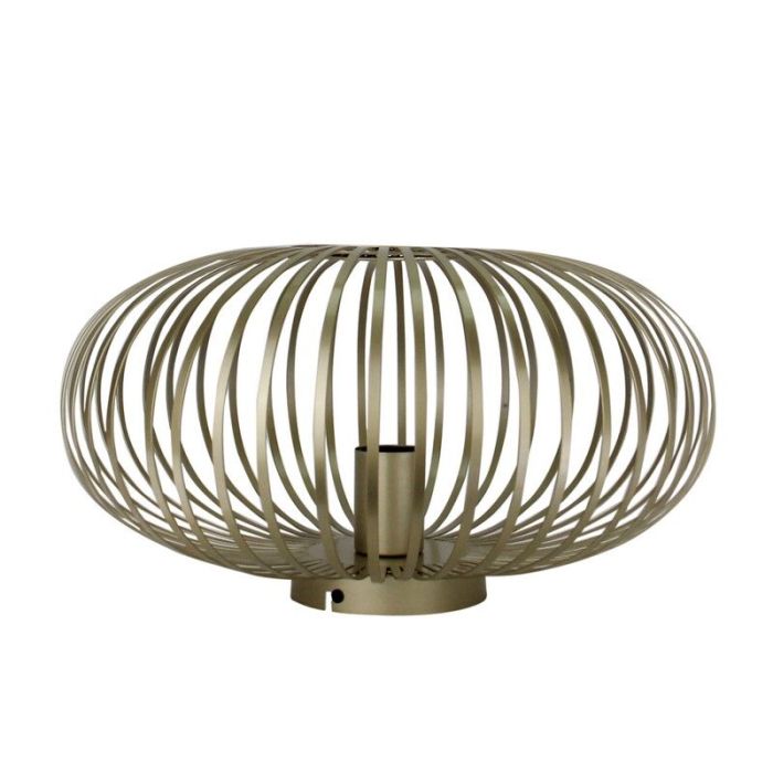 Lampe plafond dorée industrielle, Lieve