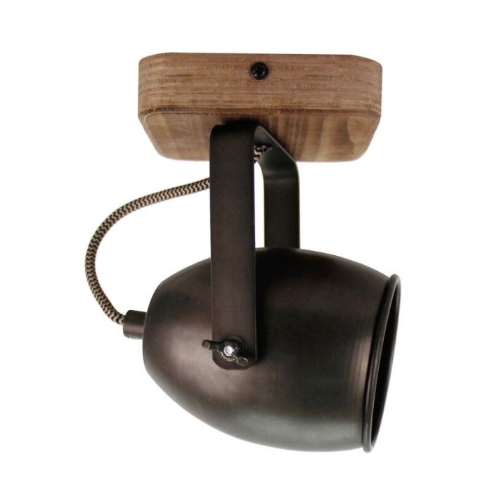 Spot plafond noir vintage, Chanice