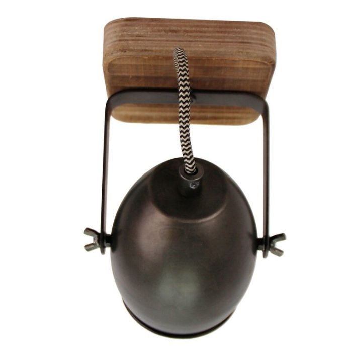 Spot plafond noir vintage, Chanice