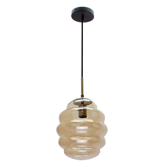 Suspension ambre moderne, Lemay