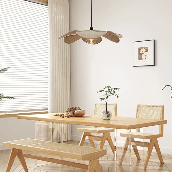 Suspension beige rustique, Vere