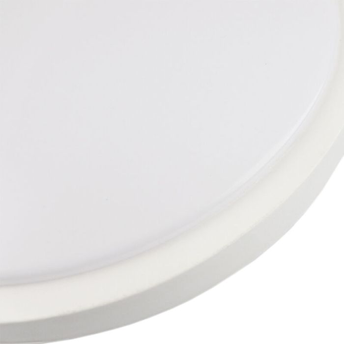 Lampe plafond blanche en plastique, Kos, 22W, 3000K LED