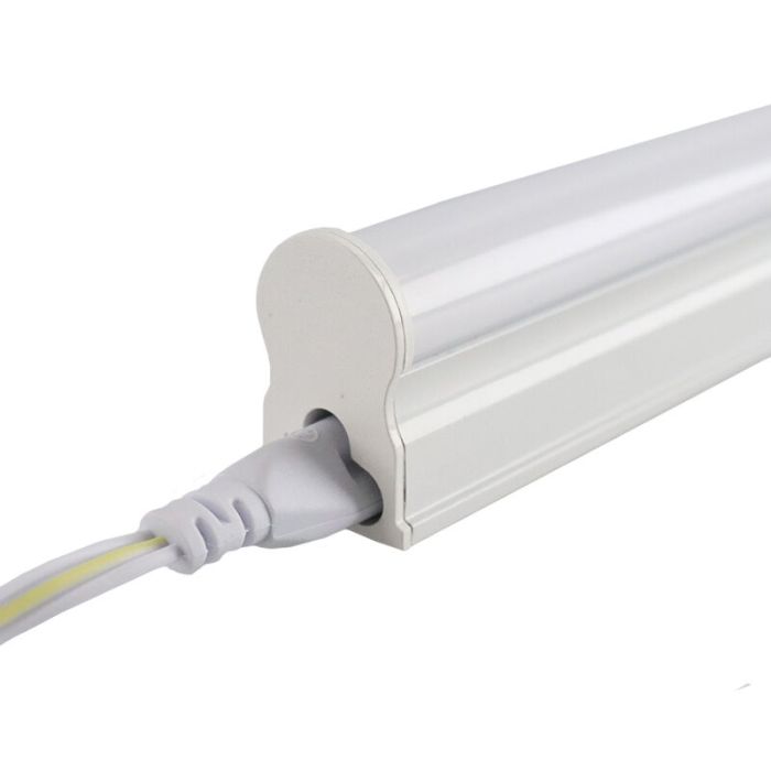 Éclairage sous meuble cuisine en plastique blanc, Danique, 5W, 6500K LED