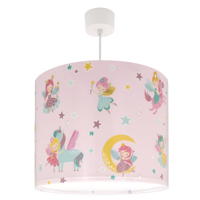 Suspension pour enfants rose en plastique, Fairy