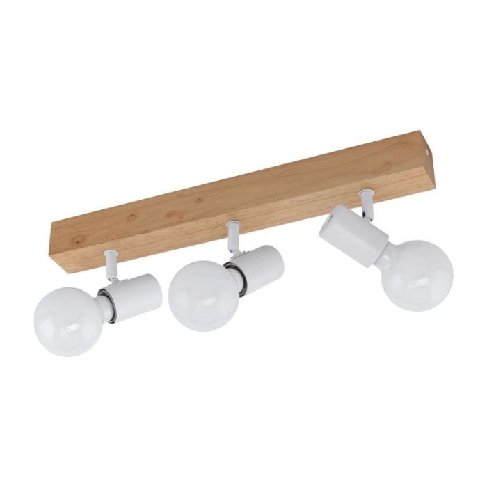 Spot plafond en bois marron, Anton