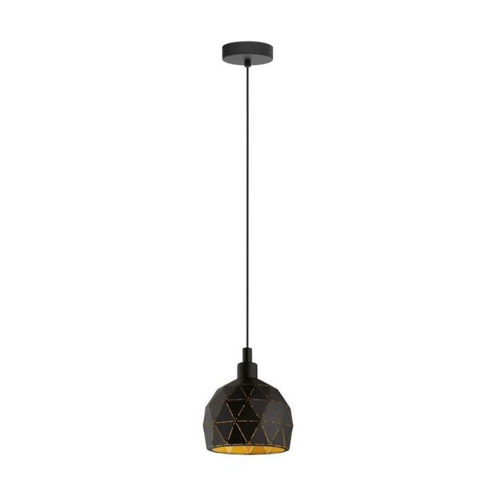 Suspension noire en acier, Silva