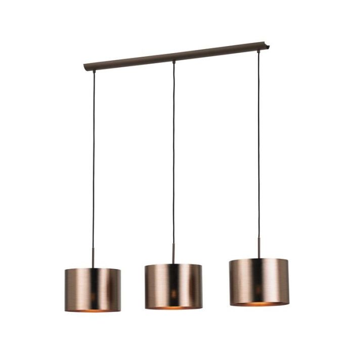 Suspension marronne en plastique, Noor