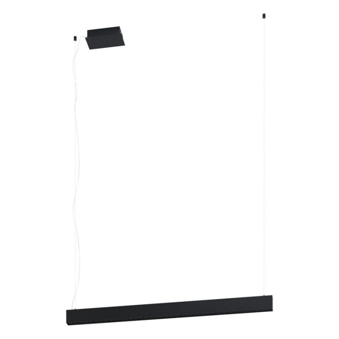 Suspension noire en acier, Varun, 31W, 3000K LED