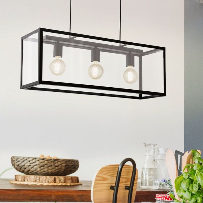 Suspension noire en acier, Yagmur