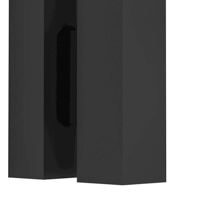 Luminaire extérieur noir en aluminium, Salman, 4,5W, 3000K LED, IP44