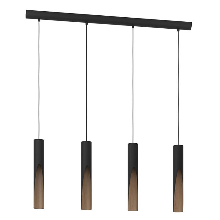 Suspension marronne en aluminium, Aloysius