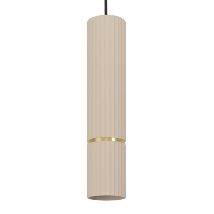 Suspension beige en acier, Vahid