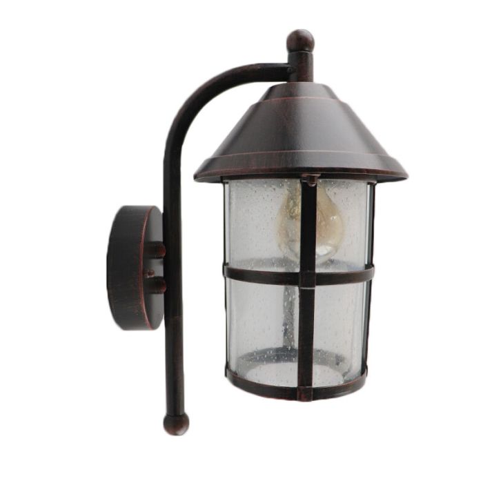 Luminaire extérieur marronne en verre, Gisele, IP23