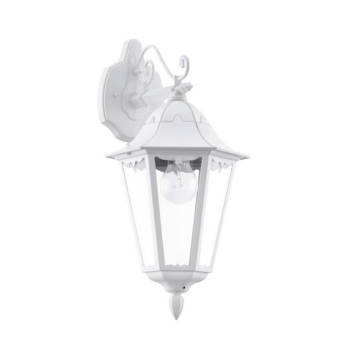 Luminaire extérieur blanc en aluminium, Leanna, IP44