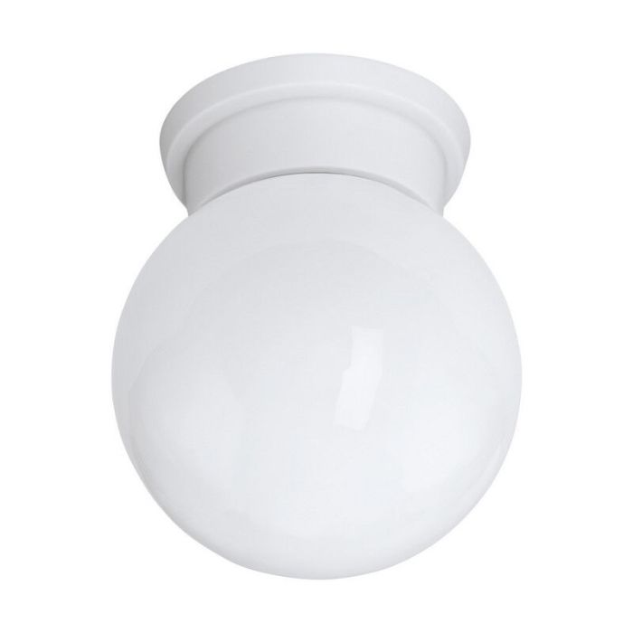 Plafonnier blanc en verre, Amira