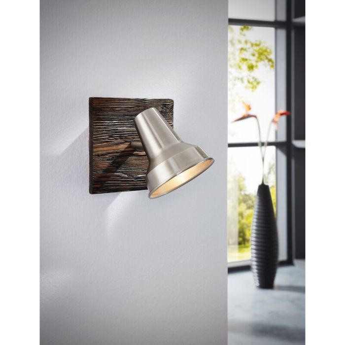 Spot plafond en bois marron, Olmo