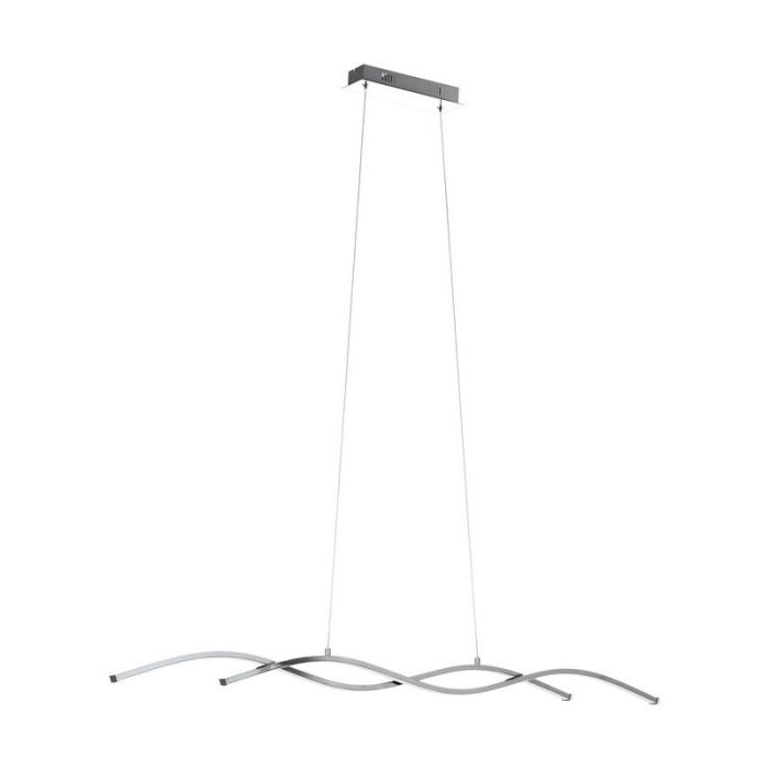 Suspension chromée en aluminium, Arantxa, 14W, 3000K LED