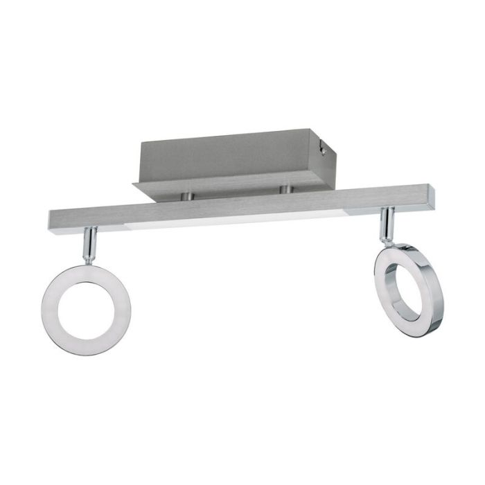 Spot plafond chromé en aluminium, Madelinde, 3W, 3000K LED