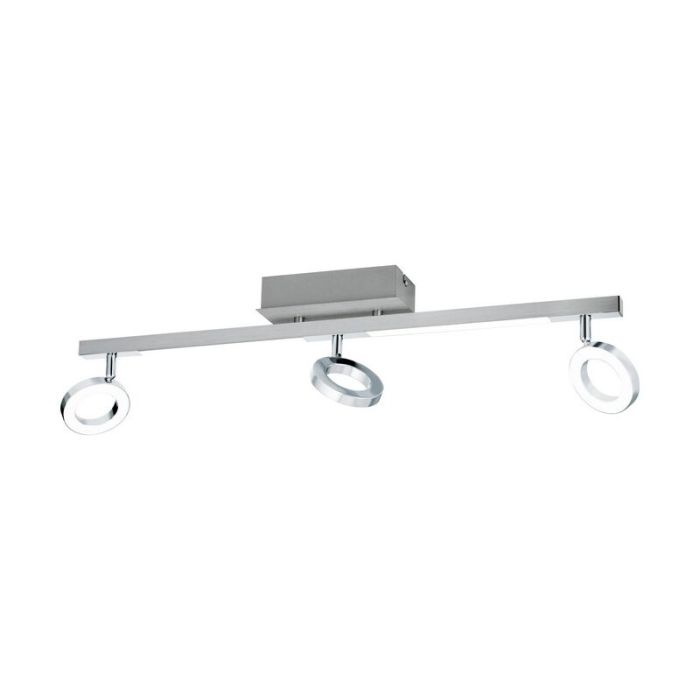 Spot plafond chromé en aluminium, Madelinde, 3W, 3000K LED