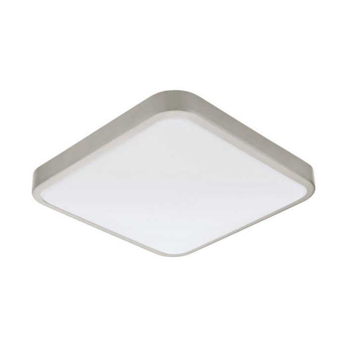 Applique murale nickel en plastique, Beyza, 16W, 3000K LED, IP44