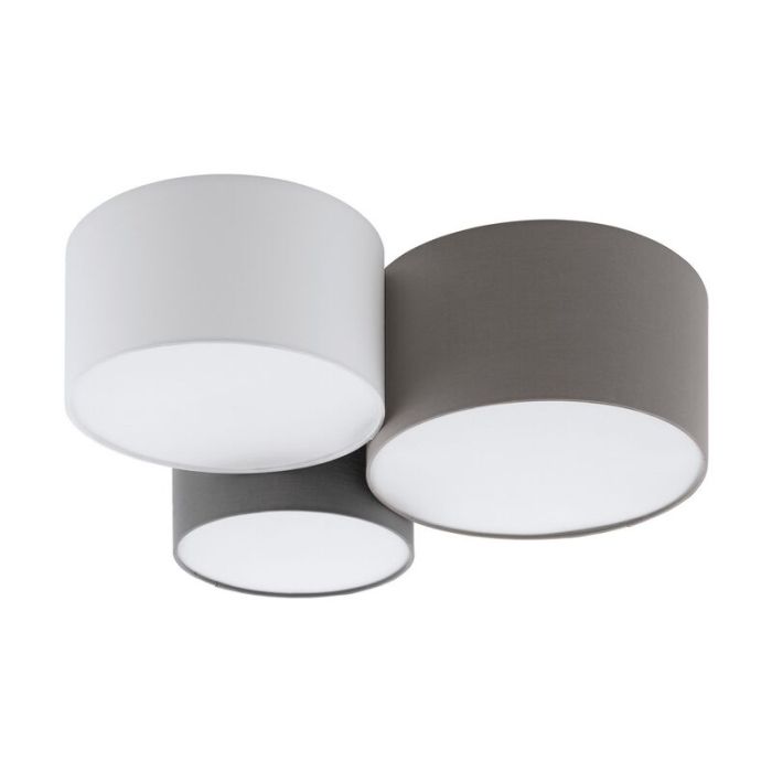 Lampe plafond blanche en acier, Regina