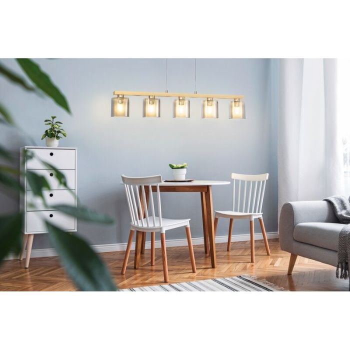 Suspension en bois ambre, Magali